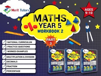 Year 5 Maths Workbook-2 | Part 3 | Ages 9-10|