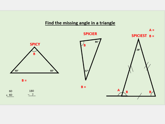 Missing angles 3 lessons