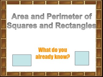 Interactive Powerpoint on Area and Perimeter