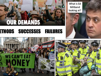 Edexcel A Level UK Politics Lessons 9-15 (Pressure Group Politics)