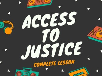OCR LAW ACCESS TO JUSTICE FULL LESSON
