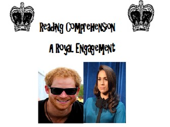 Meghan Markle/Prince Harry Royal Engagement/Wedding Reading Comprehension