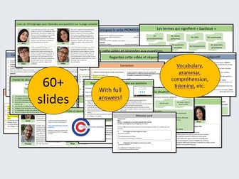 EDEXCEL A Level French – Les défis de l’immigration et de l’intégration – PRACTICE ACTIVITIES