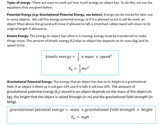 GCSE AQA Physics Revision Notes