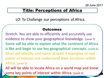 Perceptions of Africa