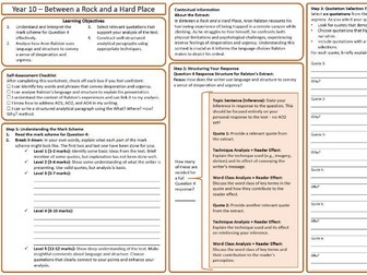 Q4 Rock and a Hard Place iGCSE Edexcel English Lang