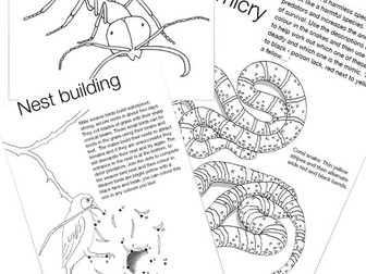 A Colouring Book about Animal Behaviour