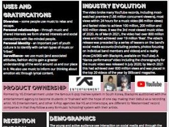 AQA Media Black Pink Fact Sheet