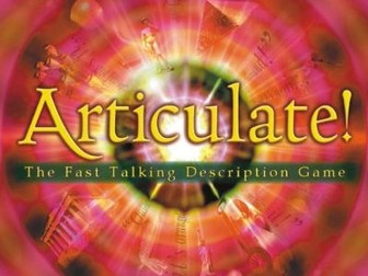 Power and Conflict poetry Articulate Board Game