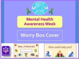 Mental Health Awareness Week 2018 Worry Box Cover