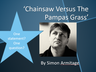 Chainsaw Versus the Pampas Grass