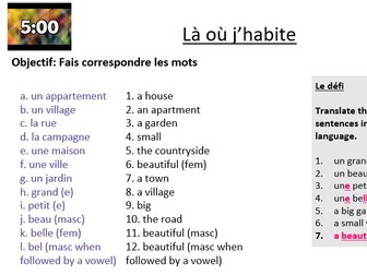 Studio 2 - Chez moi, chez toi (6 lessons)