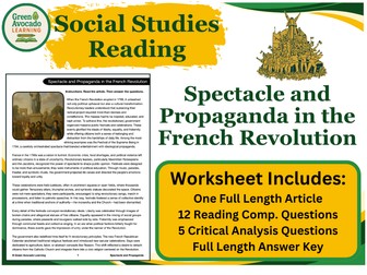 Spectacle and Propaganda in the French Revolution