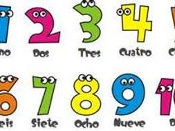 spanish numbers task sheet teaching resources