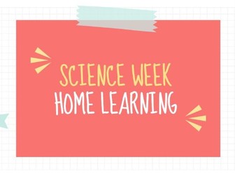 Science Week Experiments