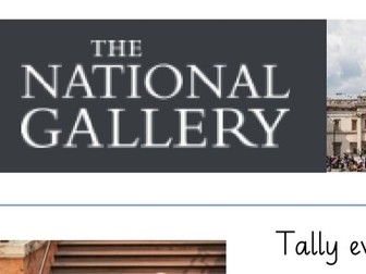 National Gallery activity sheet