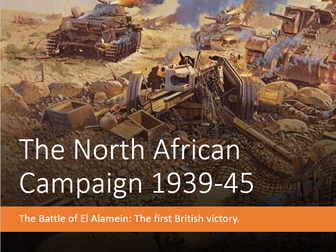 Second World War - Battle of El Alamein- North Africa - WW2