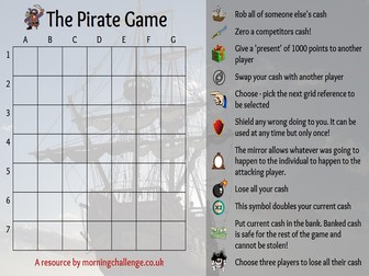 The Pirate Game - Paper free Version!