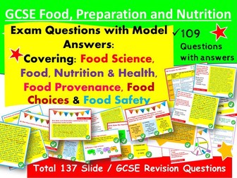GCSE Food Revision: Mock Questions with Model Answers