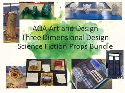 AQA Art and Design Three Dimensional Design Bundle