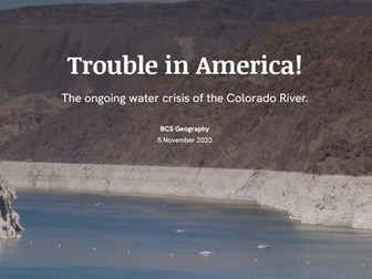 Drought in the Colorado