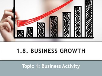 Internal Business Growth (Lesson 19) - GCSE Business