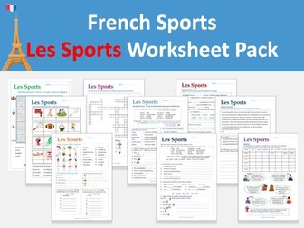 French Sports - Les Sports - Vocabulary and Grammar - Jouer et Faire