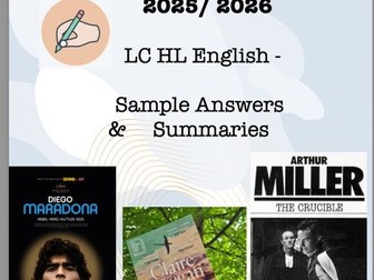 LC Revision Booklet 25/26 (Also suitable for 2027)