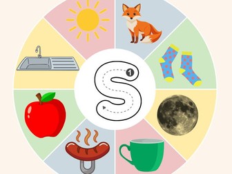 EYFS Set 1 Phonics Wheel