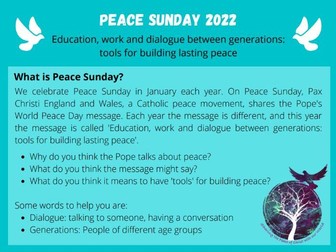 Children's Liturgy - Peace Sunday