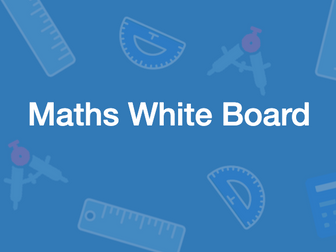Maths White Board Question Generator
