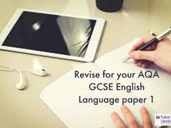 Step by step guide AQA English Language Paper 1 Q4 Script