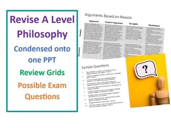 OCR A Level Religious Studies: Philosophy Revision and Questions