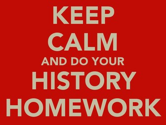 Year 7 History Homework Booklets