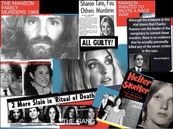 Charles Manson Family & Murder of Tate LaBianca et al - 102 Slides