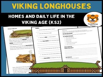 Viking Longhouses | Viking Homes KS2 History Lesson & Activities