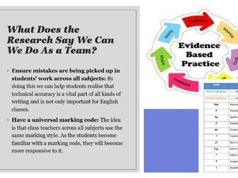 Whole School Literacy SPaG Teacher CPD