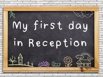 My First Day in Reception Printable Sign – Keepsake Photo Prop for EYFS Teachers