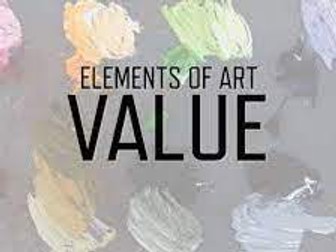 KQED Elements of Art Video Worksheet Value