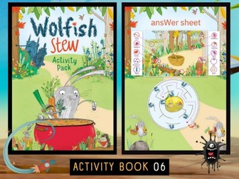 Wolfish stew activity pack For kids
