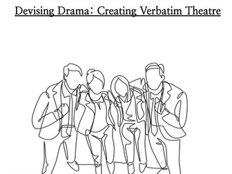 Verbatim Theatre Unit Booklet