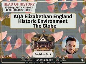 AQA Historic Environment: The Globe (2026) - Revision Pack