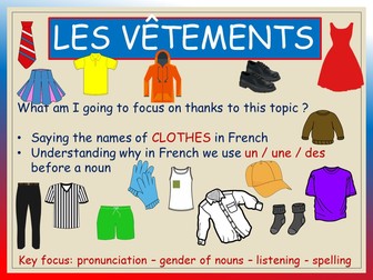CLOTHES_Vocabulary & pronunciation (KS1-KS2), audio included