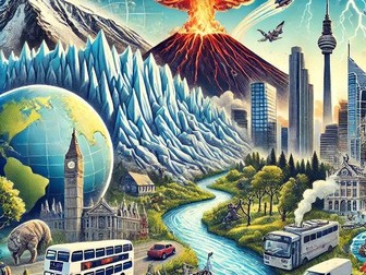 KS3 Geography Cover Work Worksheets | Independent Learning Tasks | Physical & Human Geography