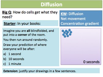 NEW AQA GCSE Cells 11 Diffusion Theory