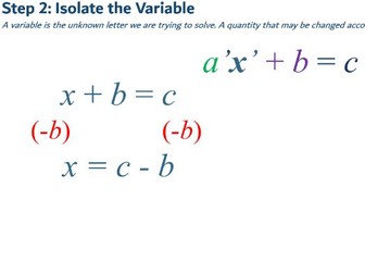 Solving Linear Equations