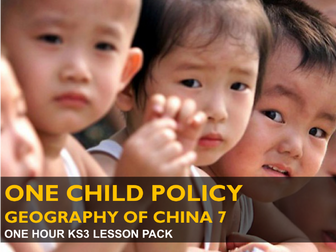 One Child Policy - Geography of China 7