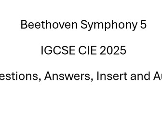 IGCSE Exam Beethoven Symphony 5 4th Movement - Development