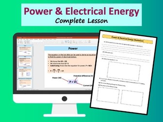 Power & Electrical Energy - A Level Physics