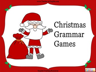 Christmas Grammar Activities